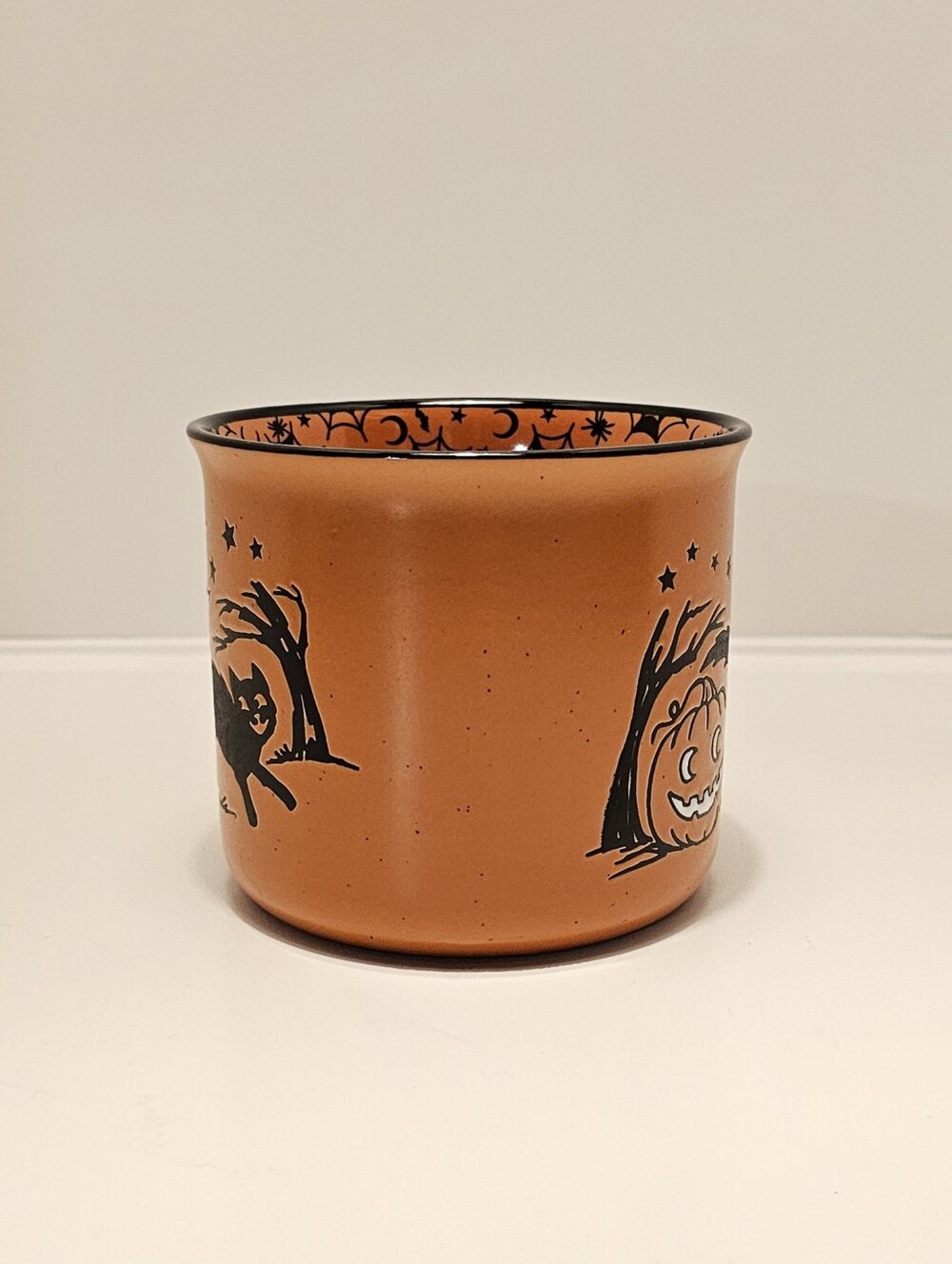 Cobwebs & Cauldrons Black Cat Jack O'Lantern Mug - Picture 2 of 6